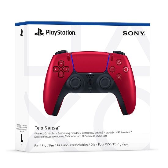 PS5 DualSense Wireless Controller Volcanic Red